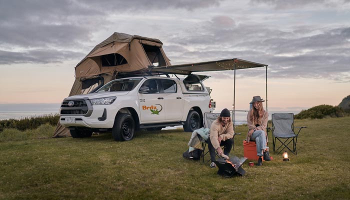 4WD Safari Camper Full Set with 4WD in Broom